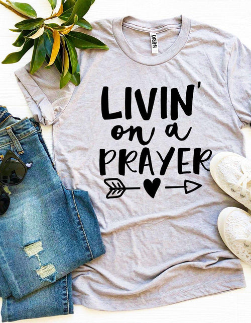 Load image into Gallery viewer, Livin On a Prayer T-shirt
